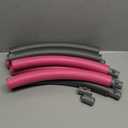 Exercise Fitness Hoop for Adults - Easy to Spin, Premium Quality and Soft Padding Weighted Hoop - Detachable Hoops for Home & Gym Workouts