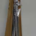 4 Pack Magnetic Curtain Rods for Metal Door, Adjustable 18 to 30 Inch Curtain Rod 3/8" Diameter Magnet Rods for French Door Rod Window Cafe(Black, 4Pack)