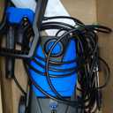 Electric Pressure Washer, 4800PSI Max 3.0GPM Power Washer Electric Powered with 20FT Hose, 35FT Power Cord, 4 Nozzles Foam Cannon High Pressure Washer for Car Patio Garden Fences(Blue)