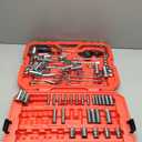 CRAFTSMAN Socket Set, 159 Piece Socket Wrench Set Mechanics Tools 1/4-in., 3/8-in., and 1/2-in(, 6 Point and 12 Point (CMMT12125)