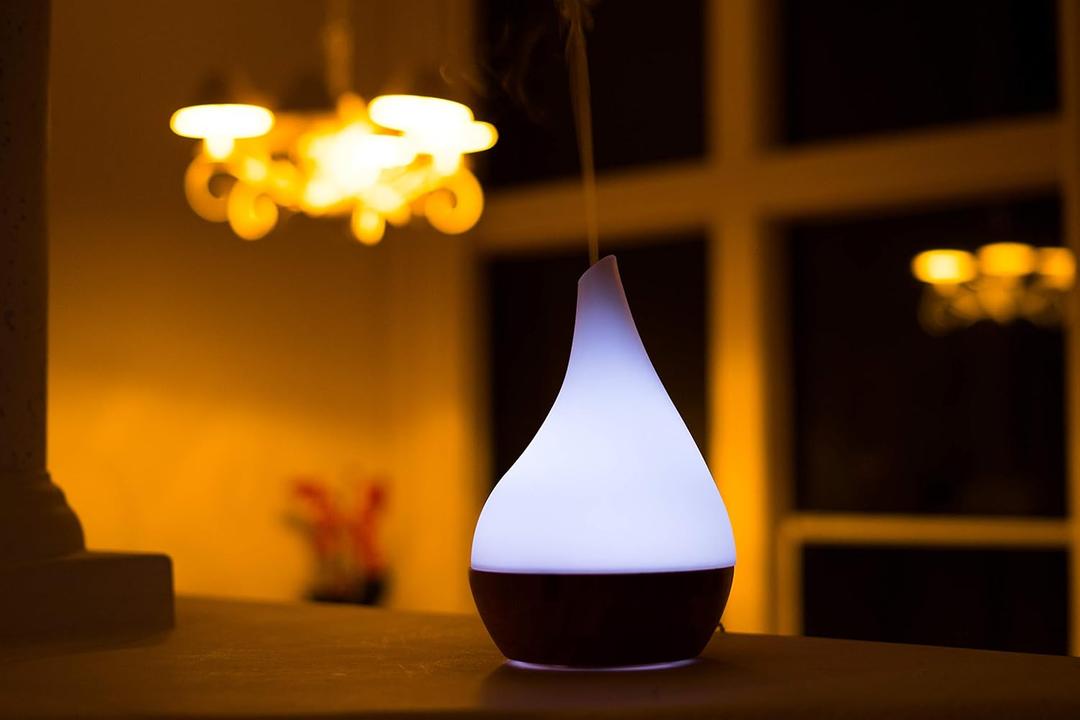 Obreeze Bamboo/Glass Aromatherapy Essential Oil Diffuser