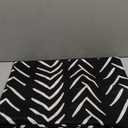 MESHELLY Black and White Curtains 42W x 63H Inch Chevron Curtains Big Arrows Trial Herringbone Geometric Zigzag Monochrome Boho Pattern Rod Pocket Men Living Room Bedroom Window Drapes Fabric 2 Panel
