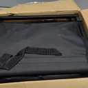 Yozoia Wagons Carts Foldable, Lightweight Portable Utility Shopping Cart with Wheels, Folding Grocery Wagon Cart for Grocery, Camping, Shopping, Beach, Garden, Sports Black