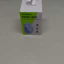 seenda Ergonomic Mouse Wireless, MOU-302 Bluetooth Vertical Mouse Rechargeable, Ergo Optical Mice with 1000/1600/2400 DPI, Volume Knob, 3 Multi-Device Connectivity for Computer/PC/Laptop/Mac, Blue