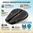 Motorcycle Seat Cushion 3D Honeycomb Motorcycle Gel Seat Cushion Petal Shape Design - Not Stuffy, Protecting Sensitive Areas, Stay Cool and Comfortable for Long Ride