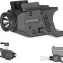 DEFENTAC 500 Lumens Pistol Light is Exclusive Compatible with M&P Shield and Plus (9mm/ 40, not for EZ Model) Only, Momentary and Strobe