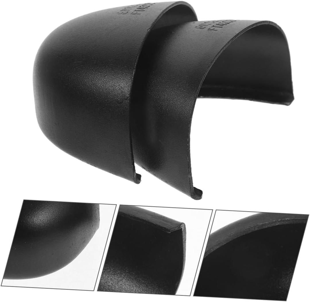 DOITOOL Protective Toe Covers for Work Shoes 2 Pairs of Metal Toe Caps Anti-smash Quick Installation