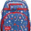 Simple Modern Medium Toddler Backpack for School Girls and Boys | Kindergarten Elementary Kids Backpack | Fletcher Collection | Kids - 15" tall | Sports Balls