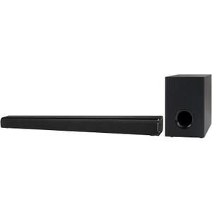 iLive Electronics 2.1 Channel 37-Inch Wireless Bluetooth Speaker Bar with Subwoofer, Black, Wall Mountable (ITBSW399B)
