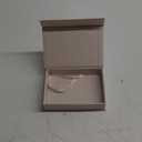 Vienrose Linen 4" x 6" Photo Cases and Postcard Keeper Storage Container Box 1Pcs for Photo, Postcard, Decorative Paper, Beige