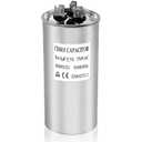 Upgrade 3313107.018 RV Air Conditioner Motor Capacitor 50/5 MFD Compatible with Dometic 50/5 MFD 50+5 uF 6% 370/440V AC Capacitor Service Kit, Compatible with Heat Pump Air Conditioner or AC Motor