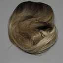 HAITOO Hair Toppers for Women, 20 Inch Toppers Hair Pieces for Women with Thinning Hair Wispy Clip in Bangs 360° 3D Big Coverage Base Curly Wavy (Ombre Light Blonde with Dark Root, 20Inch Wispy bangs)