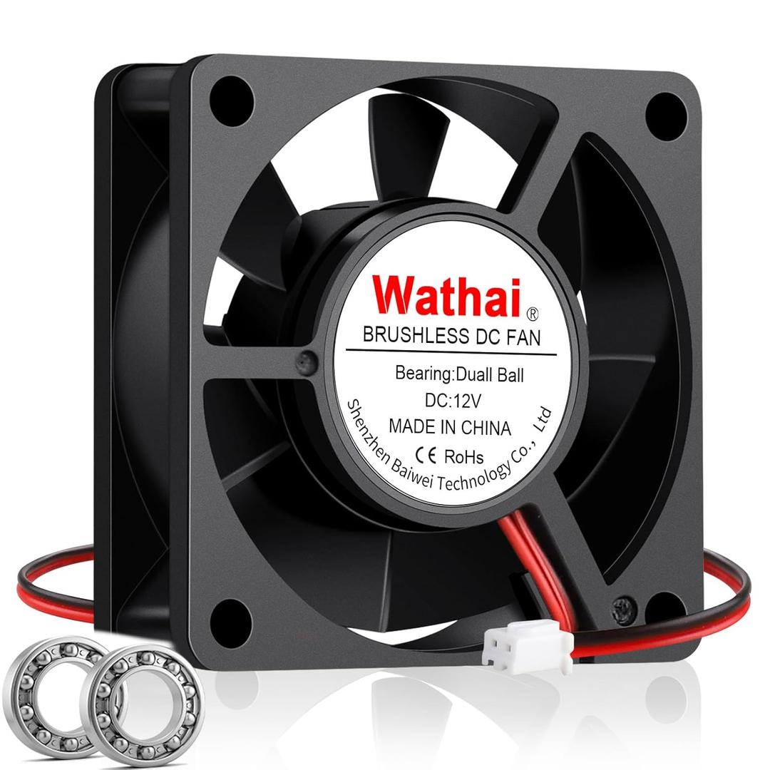 WATHAI Brushless DC Fan DC: 12V Bearing: Dual Ball