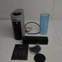 Delonghi ENV155SAECA Nespresso VertuoPlus Coffee & Espresso Maker with Aeroccino, Silver