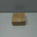 44 Pack Curtain Rings with Eyelets, 1.75 Inch Inner Diameter, Heavy Duty Rustproof Metal Drapery Rings for Pinch Pleat Curtains Panels, Decorative Clips Rings Fits 1.25-1.5" Rods, Black