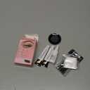 Eyelash & Eyebrow Color Kit,2 in 1 Professional Lash & Brow Color Kit Lash Color Kit with Brush Long Last Effect Up to 6 weeks,Natural,Safe & Easy Natural Brows Color DIY at Home (Black and Brown)