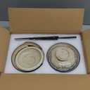 Ceramic Ramen Bowl Set of 2, Ramen Noodle Bowl with Lid 27oz Japanese Retro Style Soup, Pho, Udon Bowls, Matching Spoons and Chopsticks for Microwave & Dishwasher Safe, Fish