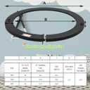 Trampoline Pad, 10FT 12FT 14FT Trampoline Replacement Safety Pad, Universal Trampoline Pads, Spring Cover, Waterproof, Tear Resistant, Round Arch Trampoline Parts for Kids