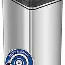 Amazon.com: iTouchless Rolling 13 Gallon Sensor Kitchen Trash Can with Lid and Wheels, Odor Filter, Stainless Steel, Automatic Kitchen Trashcan Garbage Bin for Home Office Bedroom Living Room Garage Wastebasket : Industrial & Scientific