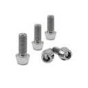 RISON Titanium Bolts Ti Bolt M5*0.8 * 10 Hex Tapered Socket Head 5Pcs Original Titanium Hex Tapered Head Bolt Screw for Bike stem