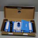 TidyMister Pool Vacuum Head with Swivel Handle - 16in Eazy-to-Use Daily Cleaning Vacuum Head with Side Brushes and Wheels and Hose Connect for 1-1/ 4in or 1-1/ 2in for Inground & Above Ground Pools