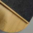Dog Steps for Bed,Extra Wide Dog Stairs for Large Dogs,3-Step Bamboo Pet Ramp Assist Large Senior/Older Dogs or Pet(Up to 160 Pounds) Get to Couch Or High Bed (H:24 inch)