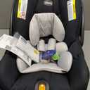 Chicco KeyFit 30 ClearTex Infant Car Seat and Base, Rear-Facing Seat for Infants 4-30 lbs., Includes Infant Head and Body Support, Compatible with Chicco Strollers, Baby Travel Gear, Pewter/Grey