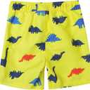LIZENS Boys Swim Trunks UPF 50+ Quick Dry Beach Bathing Suit Toddler Swimsuit Swimwear