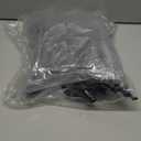 AMKUFO Closet Organizers and Storage 20 Pack Hanger Organizer Magic Hangers Space Saving Hanging Plastic for Heavy Clothes, Dorm Room Bedroom Home RV Car Camper Organization Essentials (Black)