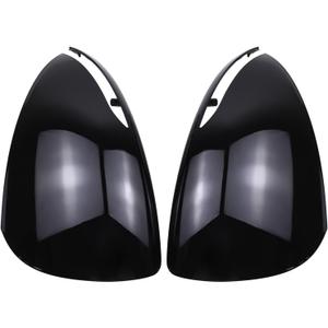 NewYall Driver and Passenger Side Mirror Cover Black for Hyundai Sonata Non-Hybrid with blind spot 2020-2023