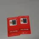 2 Pack TF Card 128GB with Adapter, High Speed Memory Card, UHS-I C10 A1 Memory TF Card for Tablet/Mobile Phone/Camera/Car Audio/Game Console (TF162 Red Gold 128GB)