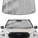 Pigenius Windshield Sunshade for Subaru Forester 2022-2025 Eyesight, Reversible Silver/Black