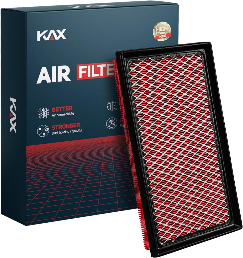 KAX Premium Engine Air Filter, CA12289 Replacement for Toyota Corolla, RAV4, Camry, Sienna, C-HR, Highlander, Corolla Cross, Venza, RAV4 Prime, ES300h, NX350h, RX350h, GR86, Crown