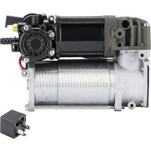 Air Suspension Compressor Pump with relay Fit for BMW 750Li 2010-2015, for 740Li 2011-2015, for Alpina B7 2013-2015, for 535i GT 2010-2016, for ActiveHybrid 2013-2015, Replace for 37206784137