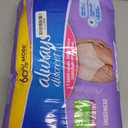 Always Discreet Adult Diapers for Women, Incontinence Underwear, Postpartum Essentials, Disposable Briefs, Max Absorbency, Bladder Leak Protection, Small/Medium, 32ct