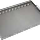 Full-Size Griddle Inserts for Weber Summit 400 Gas Grills, Flat Top Griddle for Weber Summit E-420/E-450/E-470/, Replace for 67550 Grates