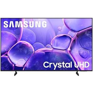 Samsung 50-Inch Class Crystal UHD U8000F 4K Smart TV (2025 Model) Endless Free Content, Crystal Processor 4K, MetalStream Design, Knox Security, Works with Alexa