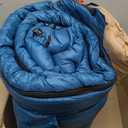 Coleman Brazos 20°F Adult Cool-Weather Sleeping Bag with No-Snag Zipper & Stuff Sack, Machine Washable, Great for Camping, Traveling, Guests, & More