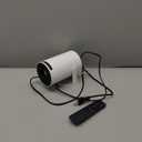 Vikye 5G WiFi6 MiniProjector with 1080P Resolution, Auto Focus, and WiFi6 Technology for PC (US Plug)