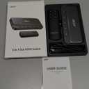 acer HDMI Switch 5 in 1 Out [4K@60Hz, HDMI 2.0, HDCP 2.3, HDR] Switcher with Remote, Supports DTS, Dolby, Work for PS5/Xbox/Switch/Roku/TV Stick/Projector (Grey)