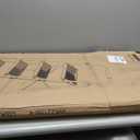 BEHERZT 4 Step Ladder, Sturdy Portable Metal Ladder for Home, 500lbs Capacity Folding Step Stool with Wide Pedal for Adults, Black