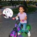KRIDDO Toddler Balance Bike 2 Year Old, Colorful Lighting Kids Balance Bike for 2-5 Years Old, 12 Inch Balance Bicycle with Riding Buddy, Tool-Free, Adjustable Seat, Handlebar, Gift for 2-3 Girls Boys