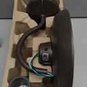 50W LED Gooseneck Barn Light 10 Inch Outdoor Farmhouse Wall Light with Dusk to Dawn Photocell Pole/Wall Mounted Area Light for Barn Garage Yard Warehouse 120VAC 4000K 5000LM UL Listed IP65 Dark Bronze