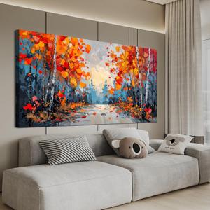 Canvas Wall Art Decor Wall Art Pictures for Living Room Canvas Art Wall Decor Vintage Nature Wall Art Prints Mountain Botanical Wall Art Decorations Artwork for Walls Bedroom Office Decor 20" X 40"