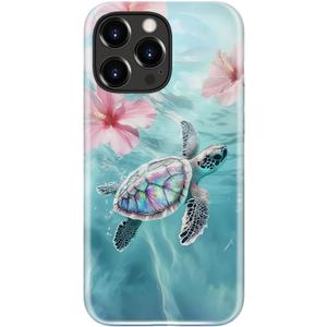 LUMARKE for iPhone 15 Pro Max Case,Trendy Flower Cover,Wireless Charging