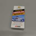 Marine Fiberglass Repair Kit for Boats, Gel Coat Repair Kit for Boats, Fiberglass Boat Repair Kit, Epoxy Filler for Boats, Fiberglass Kit Fix Holes Chips Pit Cracks (Color Match)