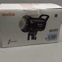 Godox SL60IIBi Bi-Color LED Video Light, 75W 2800K-6500K 25100Lux@1M CRI 96+ TLCI97+ Bowens Mount Photography Continuous Light, 11 FX Effects Studio LED Light with APP Control&RC-A6 Remote