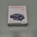 12V 200W Portable Car Heater & Defroster - 12 Volt Plug in Car Heater for Vehicle, Windshield Defogger with 360 Rotation (Black)