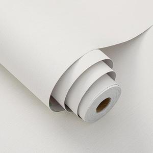 Haimin Fabric Wallpaper 24" x 393" Peel and Stick Textured Contact Paper
Waterproof Vinyl Roll Self-Adhesive Faux Linen Herringbone Wallpaper for Bathroom, Cabinet, Drawer Liner & Furniture.