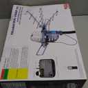 PBD Digital Outdoor TV Antenna, 150 Miles Range, 360 Rotating Directional Motor with Remote Control, Dual TV Support, Mounting Pole, 40FT RG6 Cable, UHF/VHF Reception